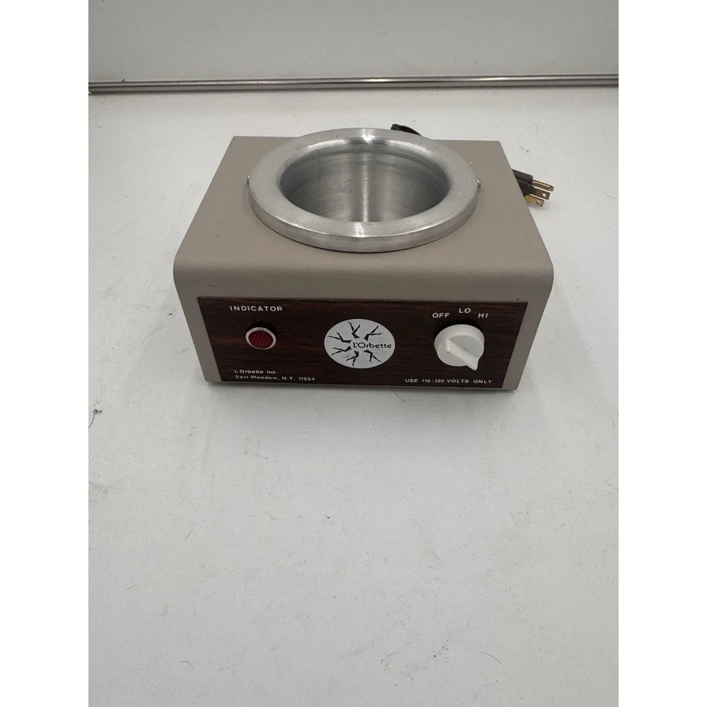 L'Orbette 120V 14oz Professional Wax Warmer Tested Works LNC